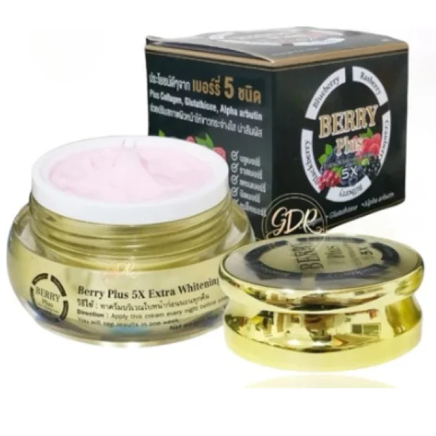Kem Berry Plus 5X Thái Lan – Mờ Nám, Dưỡng Trắng Da