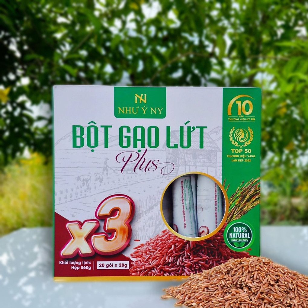 Bột Gạo Lứt Như Ý Plus X3 – Dinh Dưỡng Thuần Chay